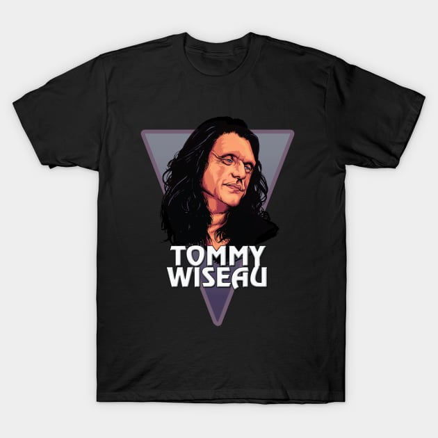 Tommy Wiseau T-Shirt by Creepsandbabes